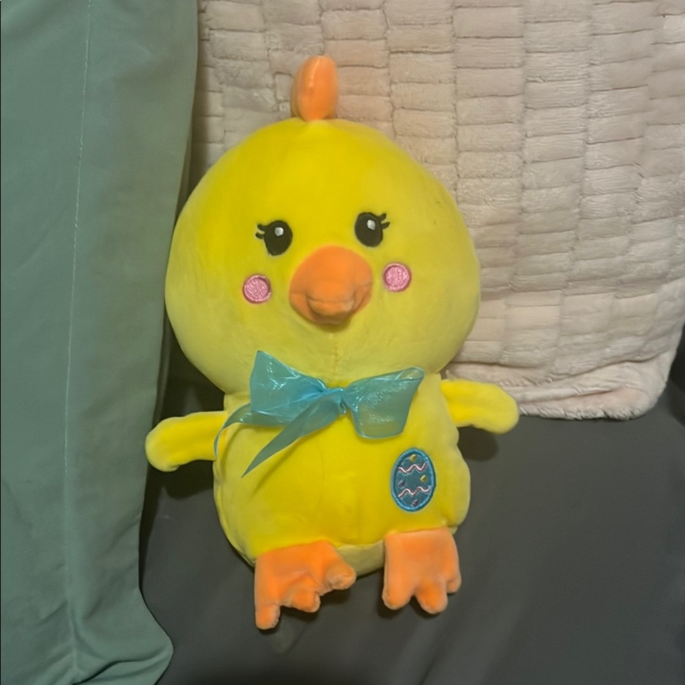 Yellow Plush Chick Toy